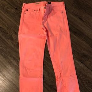 AG neon pink jeans